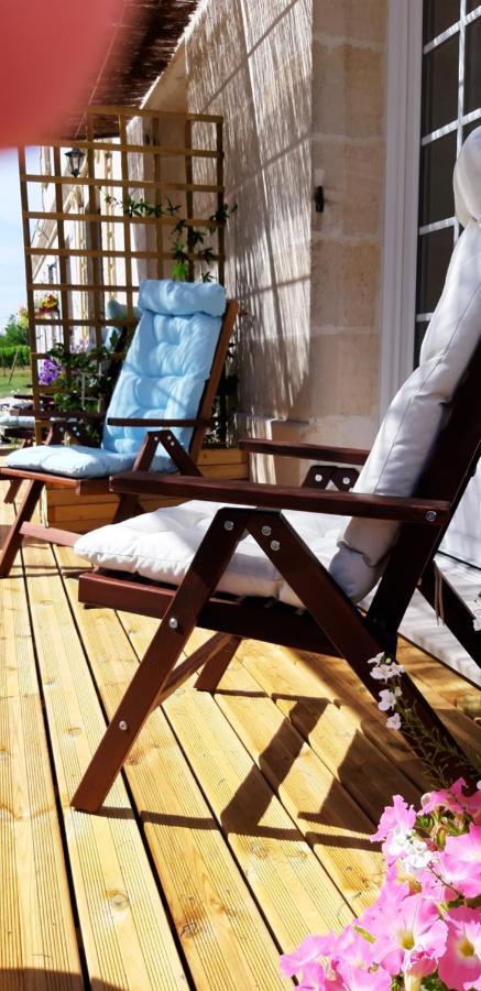 A L'Ombre De La Treille -Proche Saint-Emilion Bed & Breakfast Bagian luar foto