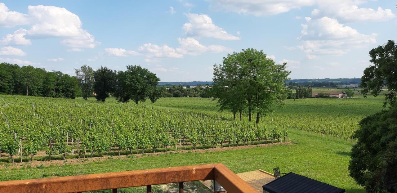 A L'Ombre De La Treille -Proche Saint-Emilion Bed & Breakfast Bagian luar foto